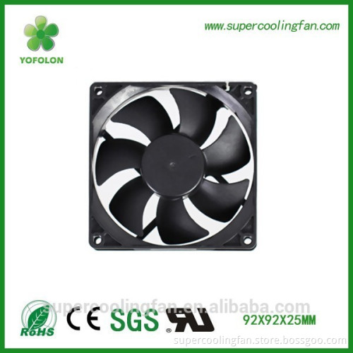 92x92x25mm 12V 24V dc fan 3000rpm high CFM 12V dc fan